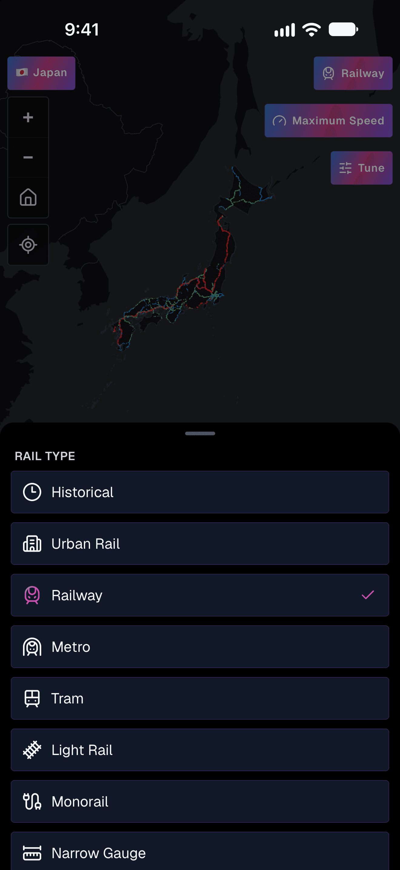 RailsMaps — Map view